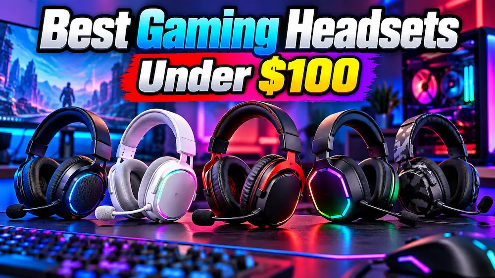 Best Gaming Headsets Under $100 (2026): 8 Picks
