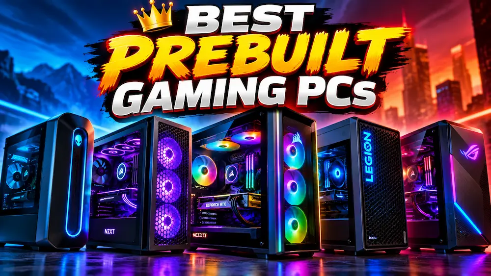 Best Prebuilt Gaming PCs in 2026: 7 Top Picks