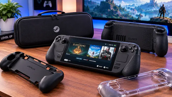 Best Steam Deck Grip Case in 2026: 10 Picks for Comfort and Protection