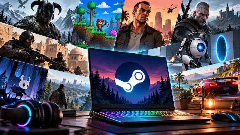 Best Steam Games for Low End Laptops: 38 Picks