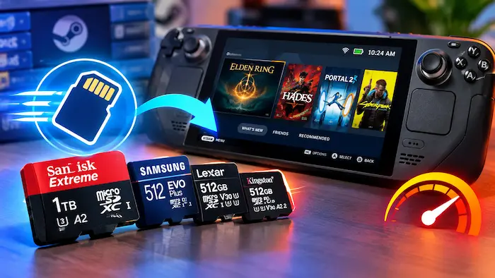 Best microSD Card for Steam Deck in 2026