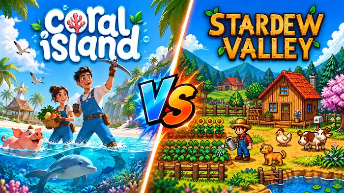 Coral Island vs Stardew Valley: Which Farming Sim Fits You?