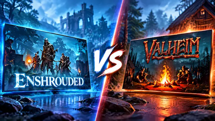 Enshrouded vs Valheim: Which Survival Crafting Game Should You Play?