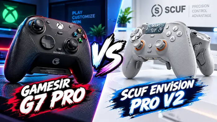 GameSir G7 Pro vs Scuf Envision Pro: Which PC Controller Is Worth It?