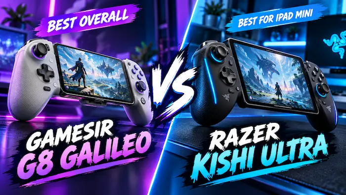 GameSir G8 Galileo vs Razer Kishi Ultra: Which Phone Controller Fits You?