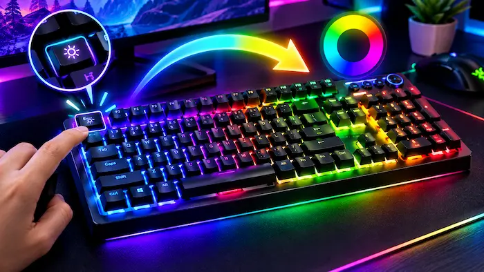 How to Change Keyboard Backlight Color: Laptop and PC Keyboard Methods
