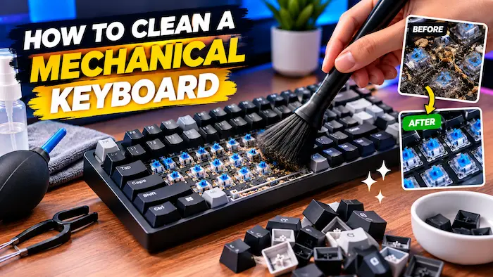 How to Clean a Mechanical Keyboard: Quick, Regular and Deep Clean