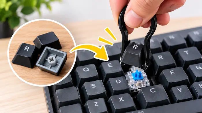 How to Remove Keyboard Keycaps