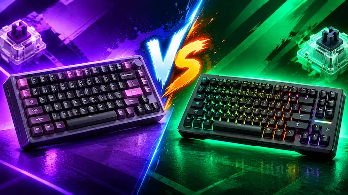 Keychron Q1 HE vs Wooting 80HE: Wireless Aluminum or Wired Speed?