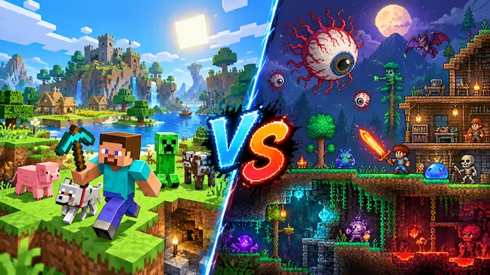 Minecraft vs Terraria: Which Sandbox Game Should You Play?