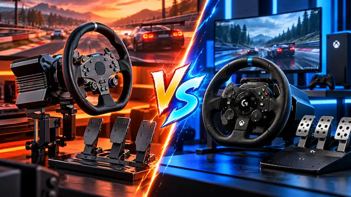 Moza R5 vs Logitech G923: Is Direct Drive Worth Leaving Gears Behind?