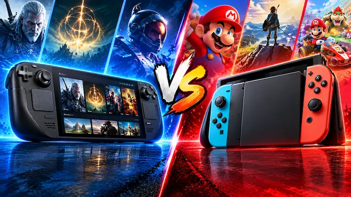 Steam Deck OLED vs Nintendo Switch 2: Which Handheld Fits How You Play?