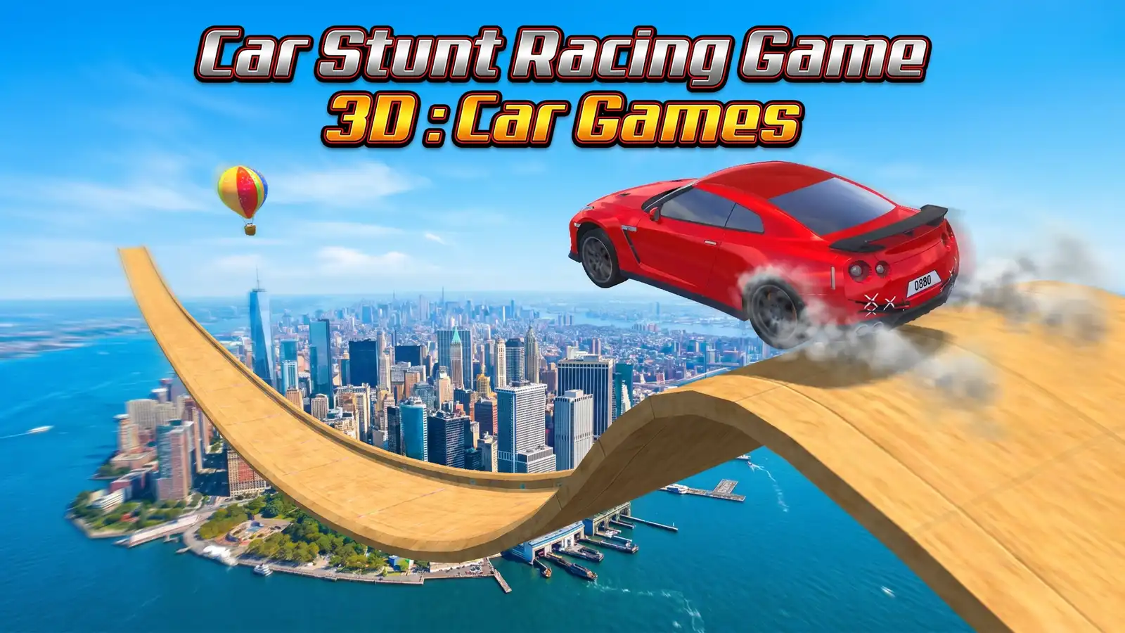 Car Stunt Racing Game 3D: Car Games