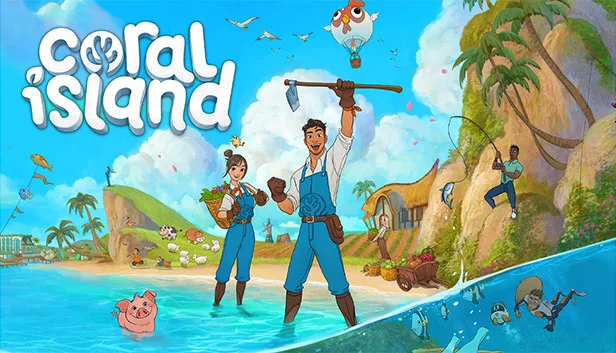 Coral Island vs Stardew Valley: Coral Island cover art