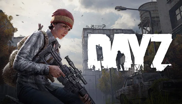 DayZ key art of the zombie survival game
