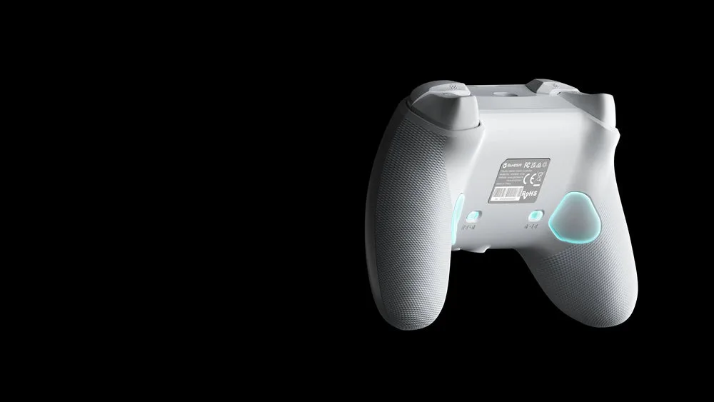 Back of the GameSir G7 SE showing the quick-latch back buttons