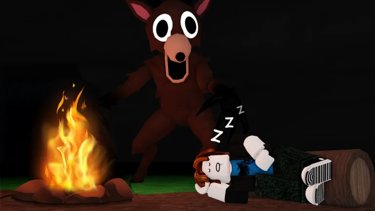 99 Nights in the Forest Roblox horror game thumbnail