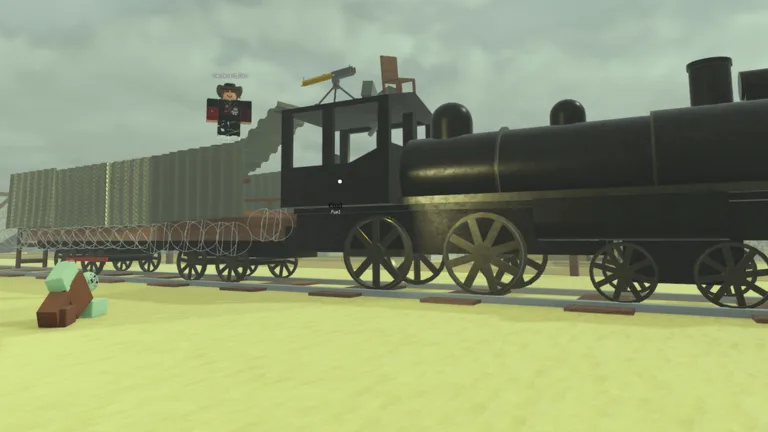 Dead Rails Roblox horror game thumbnail
