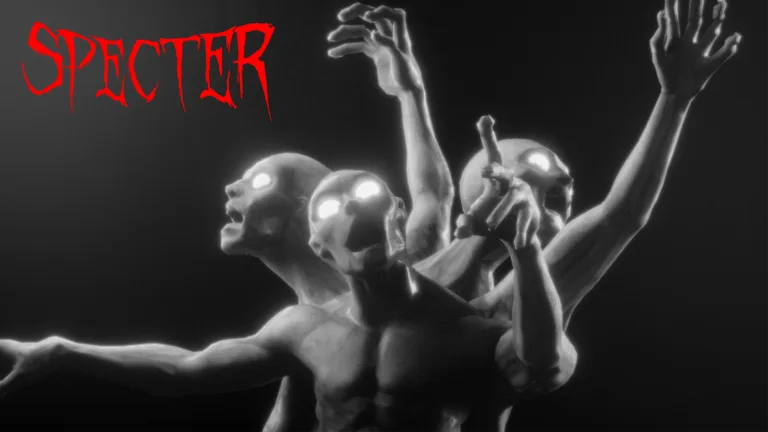 Specter Roblox horror game thumbnail